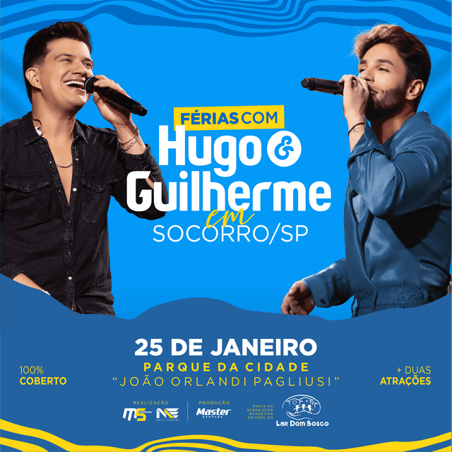 Férias com Hugo e Guilherme